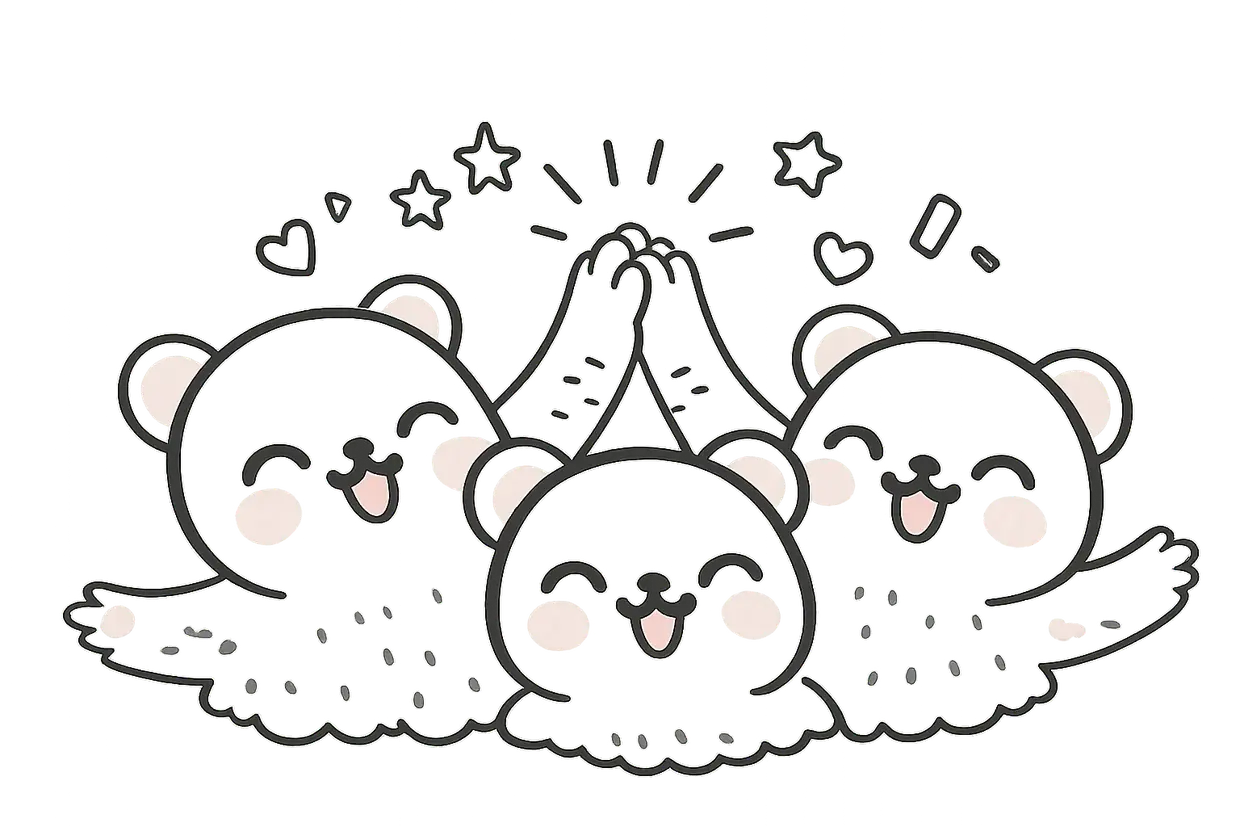 People collaborating illustration